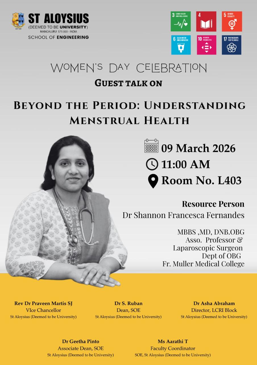 Women's Day Talk poster — Beyond the Period