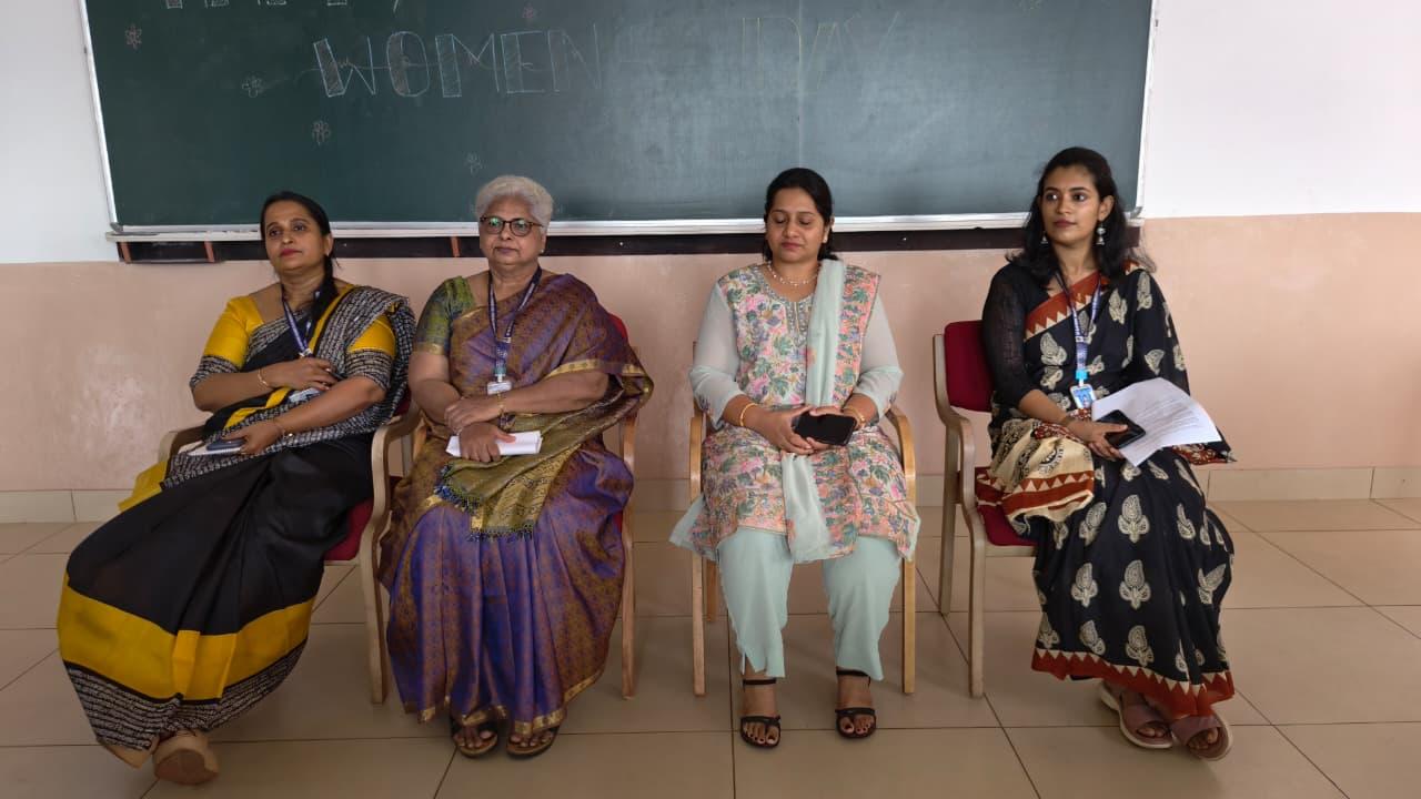 Group photo at St. Aloysius Women's Day event